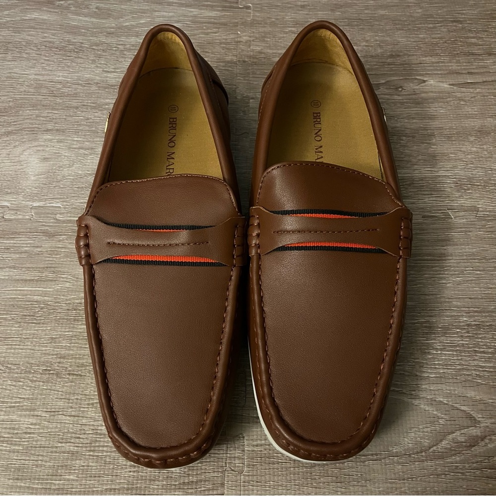 Mens Driving Moccasins Slippers Slip On Moccasin Boat Loafers Shoes Size 10